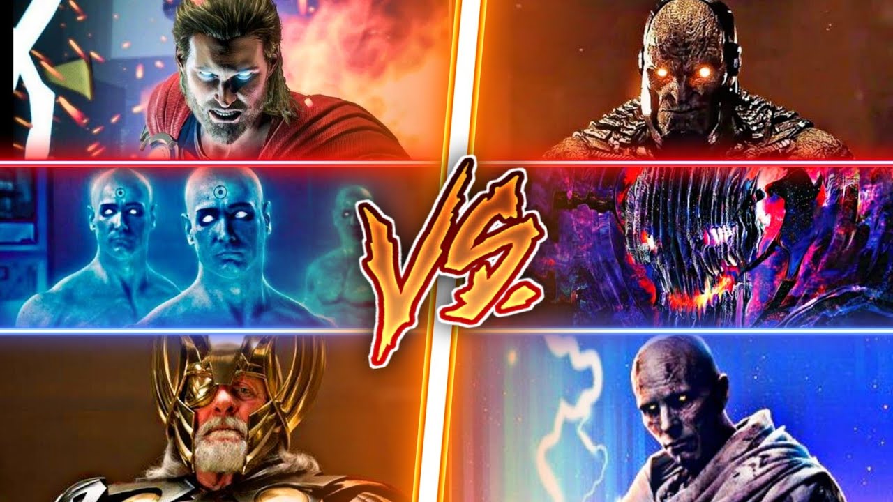 Rune King Thor Vs True Form Darkseid, Dr Manhattan Vs Dormammu, Odin Vs Gorr ( Ask Komician #20 )