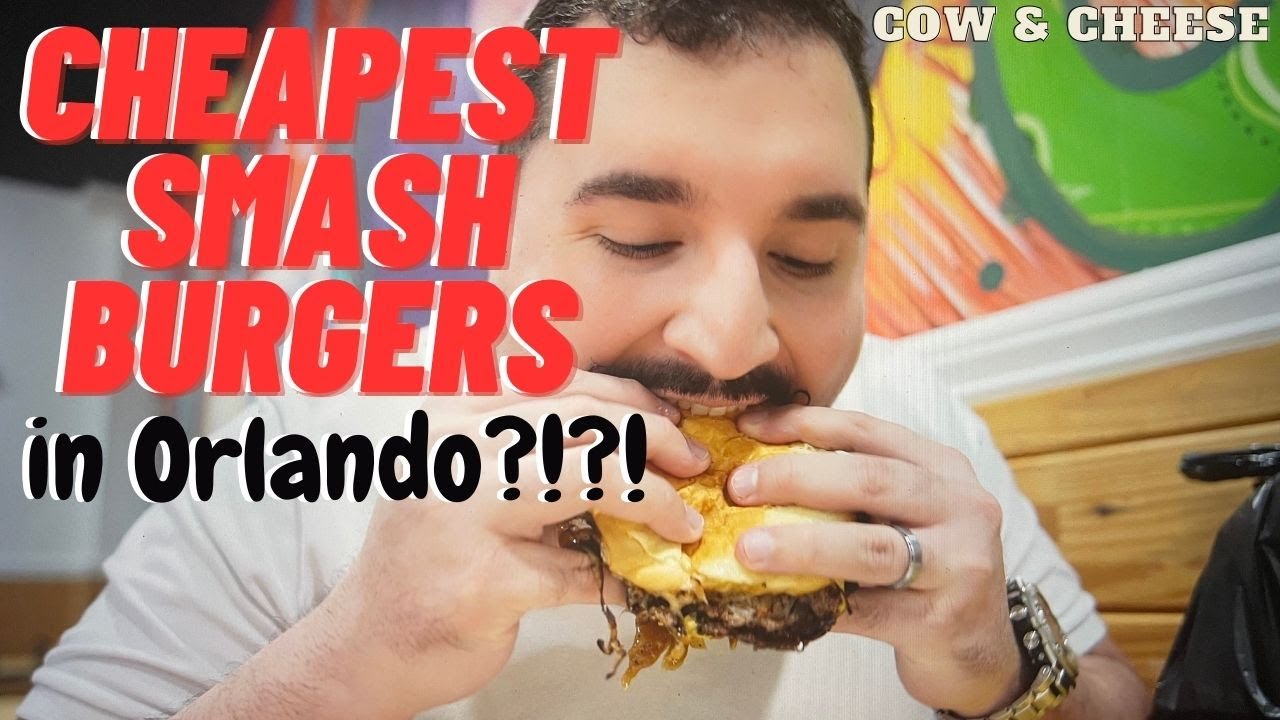 CHEAPEST Smash Burgers in Orlando!?!?!?!