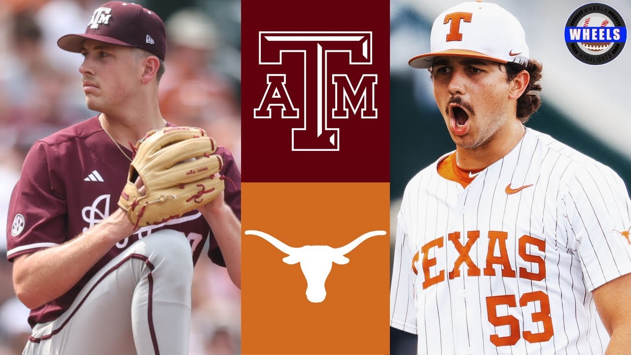 Texas A&M vs #1 Texas (G2) | 2025 College Baseball Highlights