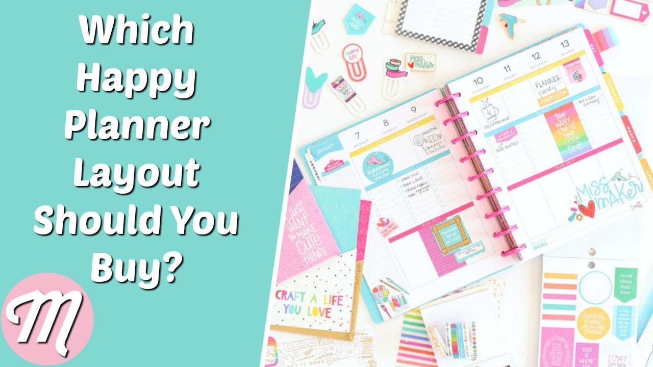 Which Happy Planner Layout Should You Buy?