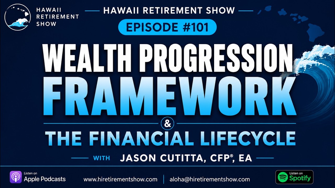 Wealth Progression Framework & The Financial Lifecycle  |  Hawaii Retirement Show