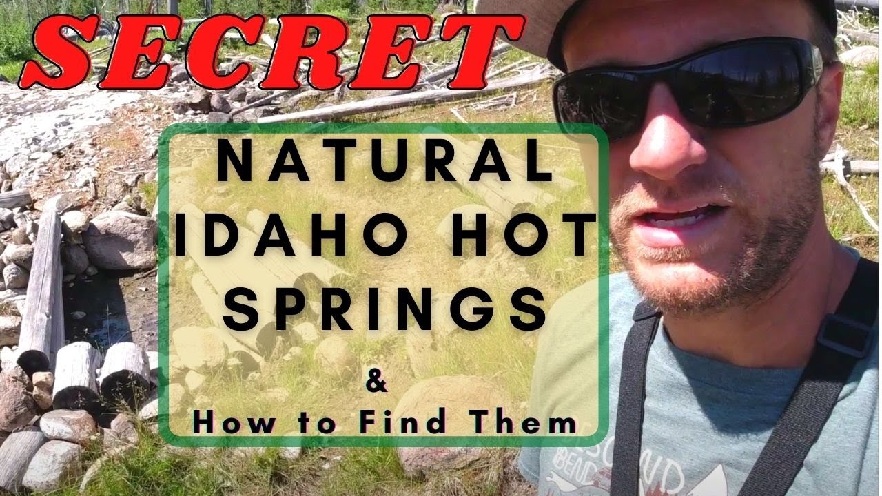 Secret Natural Idaho Hot Springs & How to Find Them - Vanlife & TW200 Adventure!
