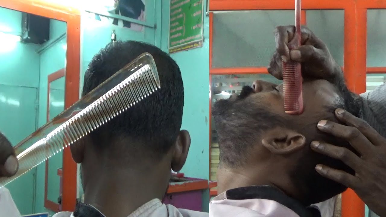'''2018 NEW YEAR SPECIAL'''  RELAXING 'ASMR  STRIGHT COMB  HEAD MASSAGE | help for sleep,,