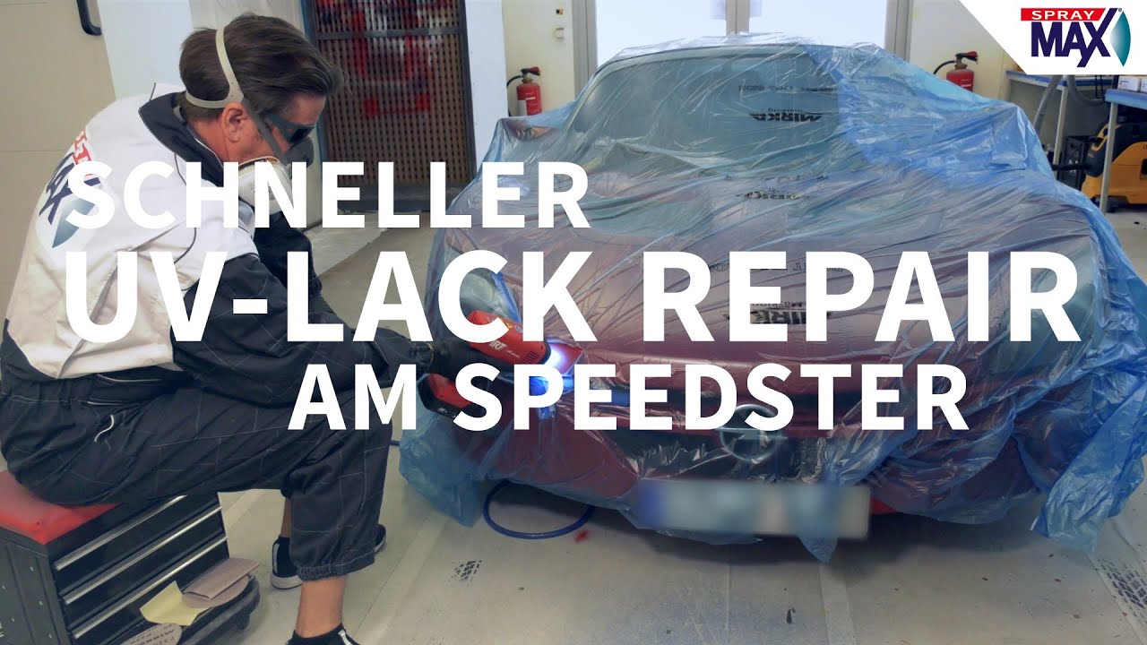 SprayMax - UV Repair am Opel Speedster (DE)