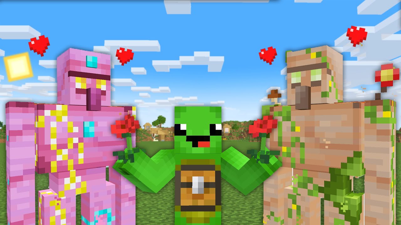 Minecraft Dar Imblanzesc Iron Golemi Custom...