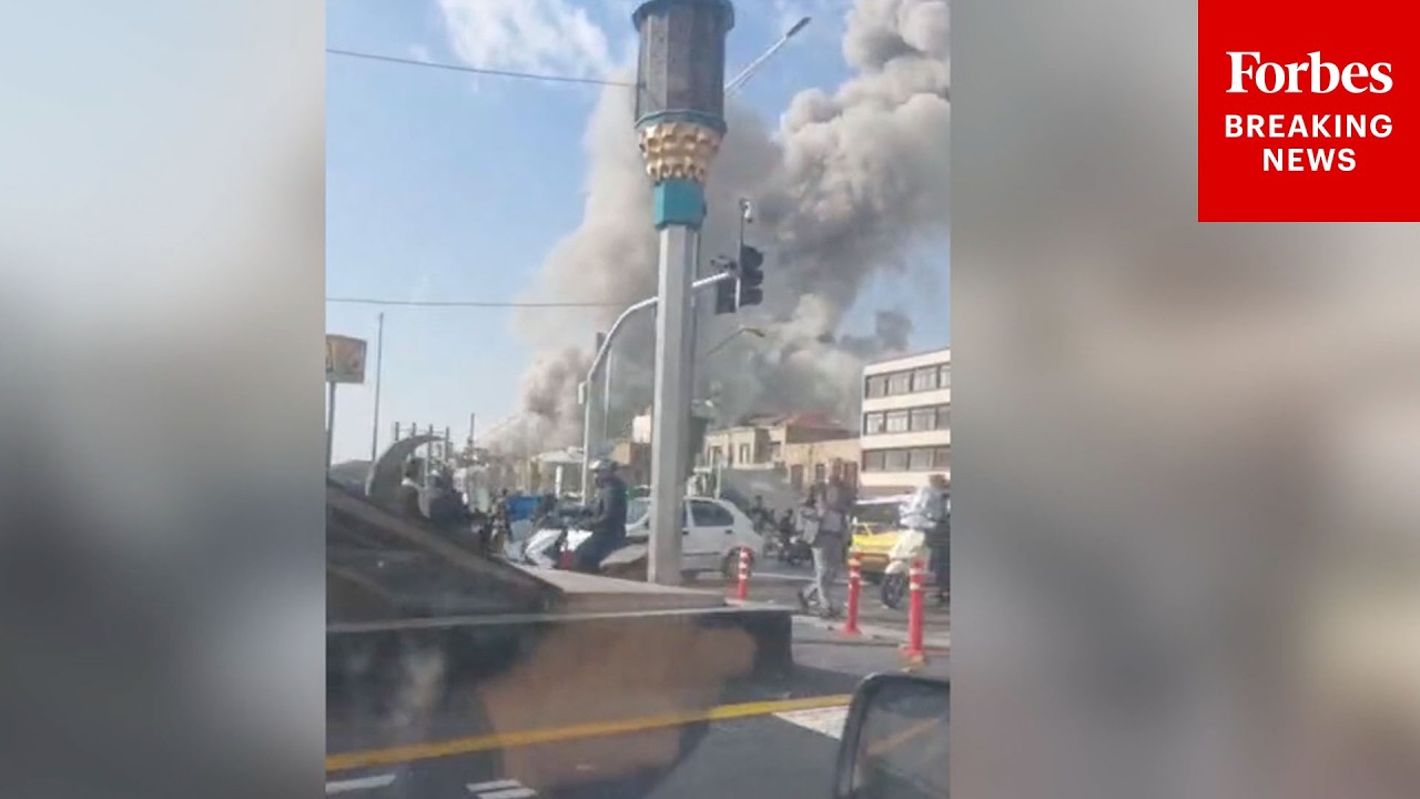 On-The-Ground Footage Captures Aftermath Of U.s.-israel Coordinated Strike On Tehran, Iran