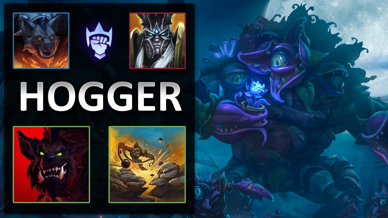 Hogger Shockwave vs Arthas | Garden of Terror | Heroes of the Storm Master Replay