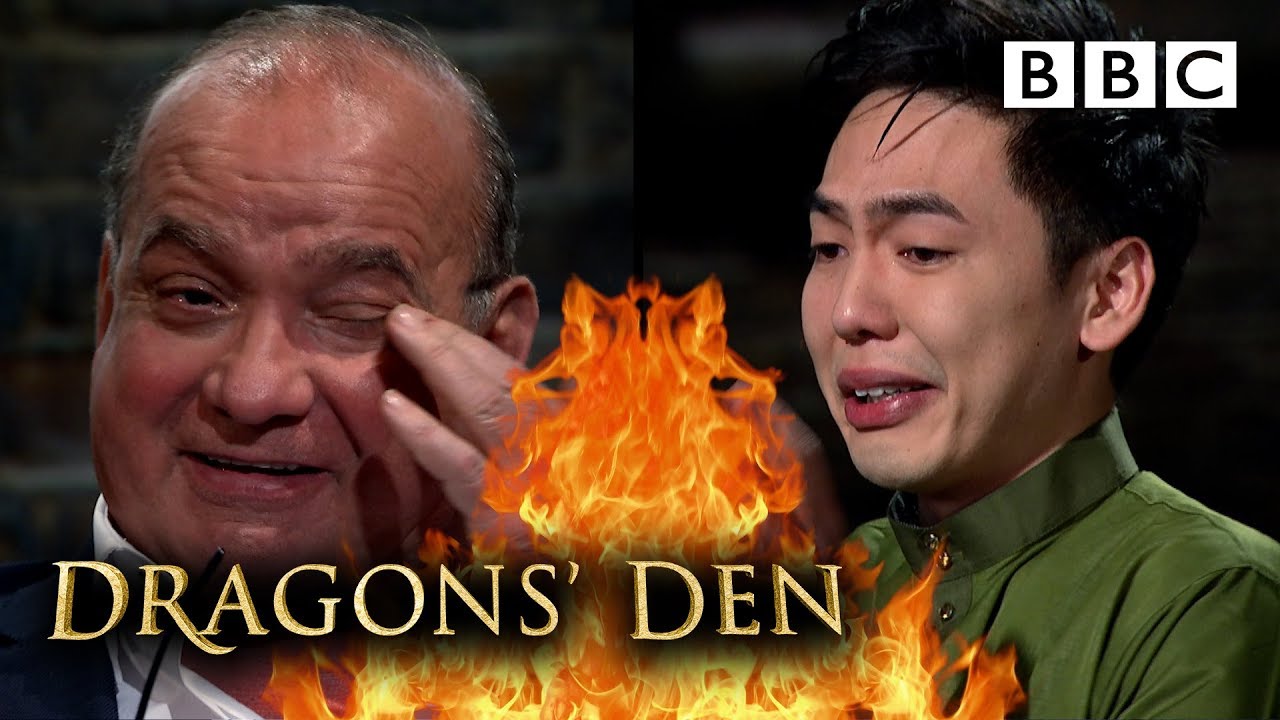 Inspiring pitch leaves Dragons in tears! | Dragons' Den - BBC