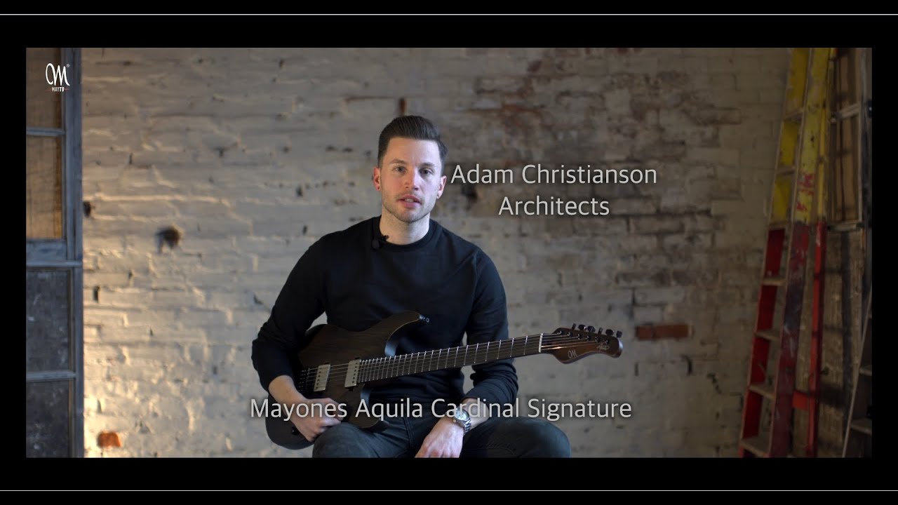 Mayones Aquila Cardinal Adam Christianson Signature Guitar – Architects "Animals" playthrough