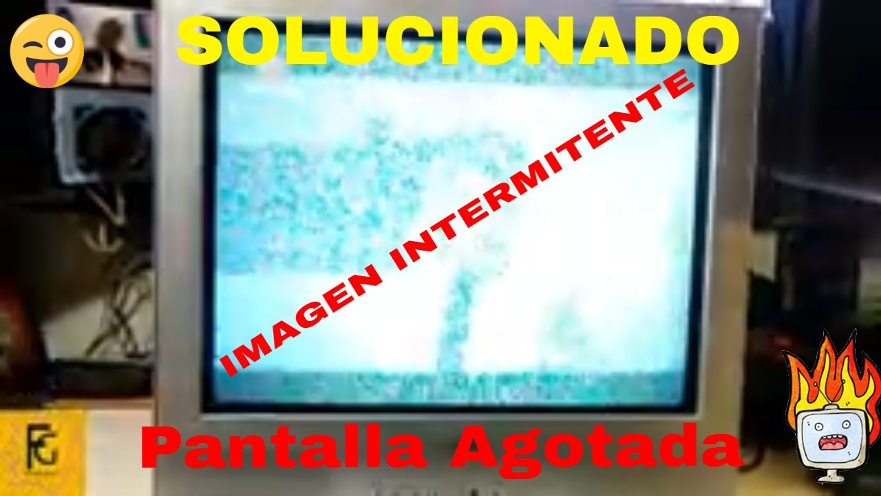 TELEVISOR SANSUNG 21, CRT ,IMAGEN INTERMITENTE, SOLUCIONADO 📺⛑️