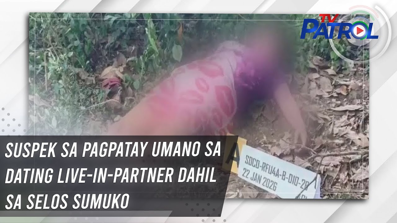 Suspek sa pagpatay umano sa dating live-in-partner dahil sa selos sumuko | TV Patrol