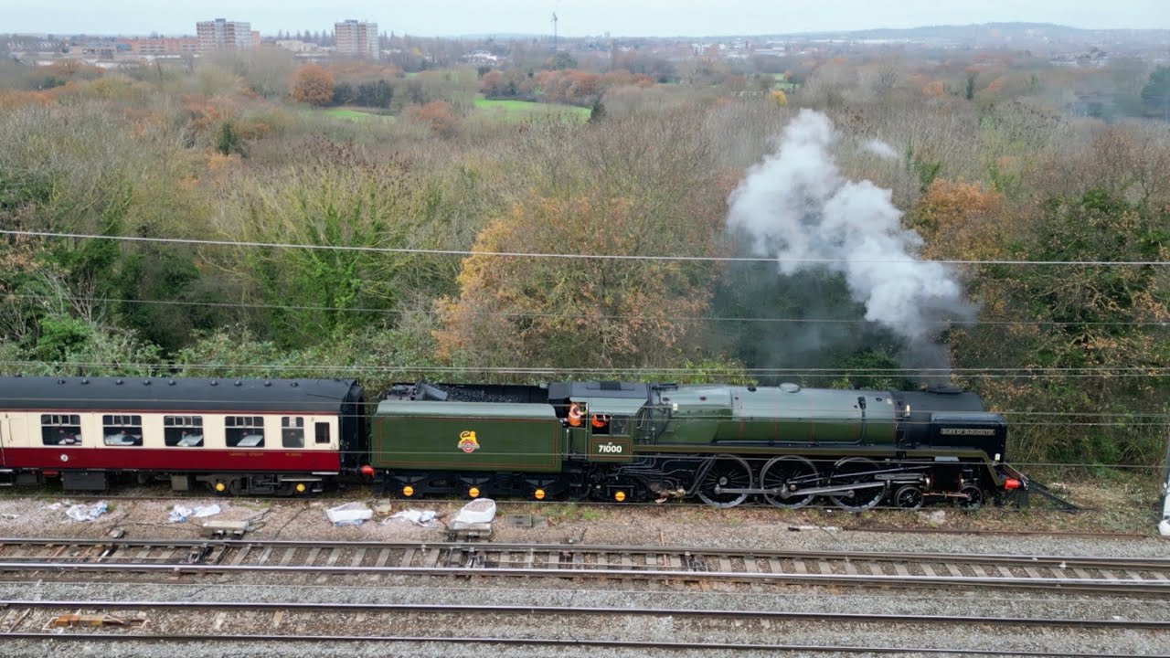 A BUSY Southall Depot & 71000 'Duke of Gloucester' at Hanwell Headshunt..