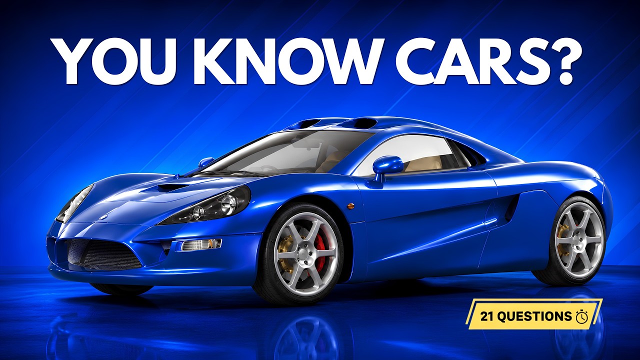 CAR QUIZ CHALLENGE | Think You Know Cars? Prove It.