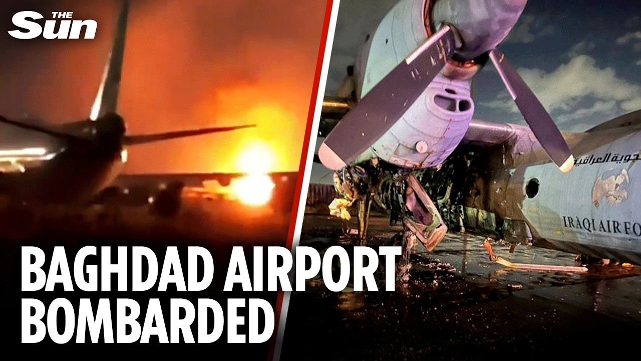 Iranian proxy group attacks Baghdad airport planes as Iraq battleground expands