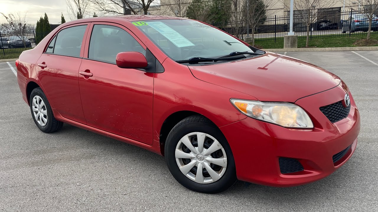 2010 Toyota Corolla LE POV Test Drive & 105K Mile Review