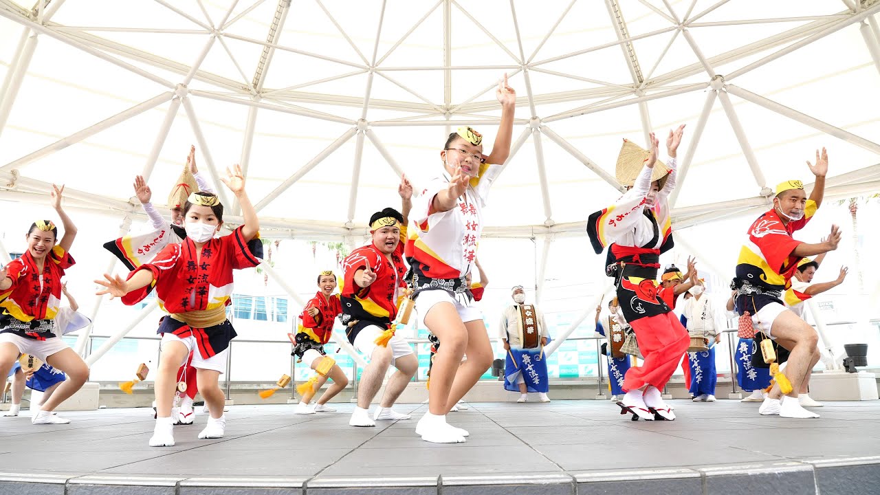 舞女流華 📍阿波おどり (アミコドーム) 📅2022-08-13T15:30