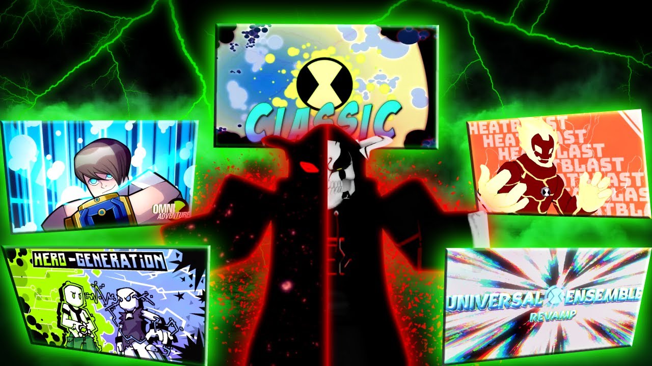 ТОП-5 ЛУЧШИХ ИГР ROBLOX BEN 10?! - Roblox Ben 10