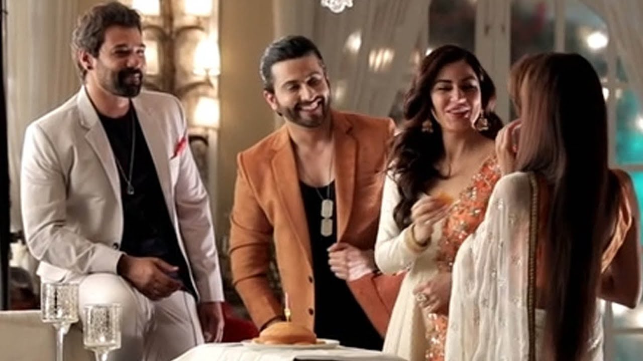 Sriti Jha, Shabir Ahluwalia, Shraddha Arya and Dheeraj Dhoopar shoot for a new promo
