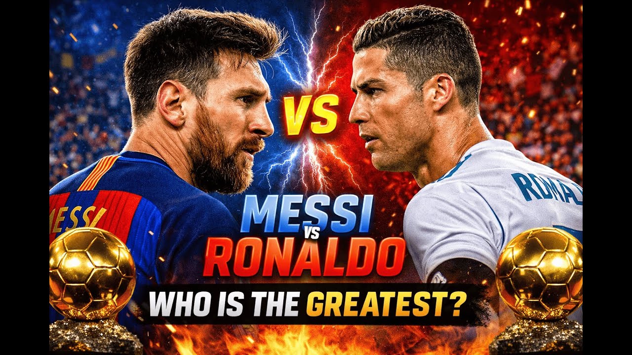 Messi vs Ronaldo – Who Is the Greatest of All Time? 🐐⚽