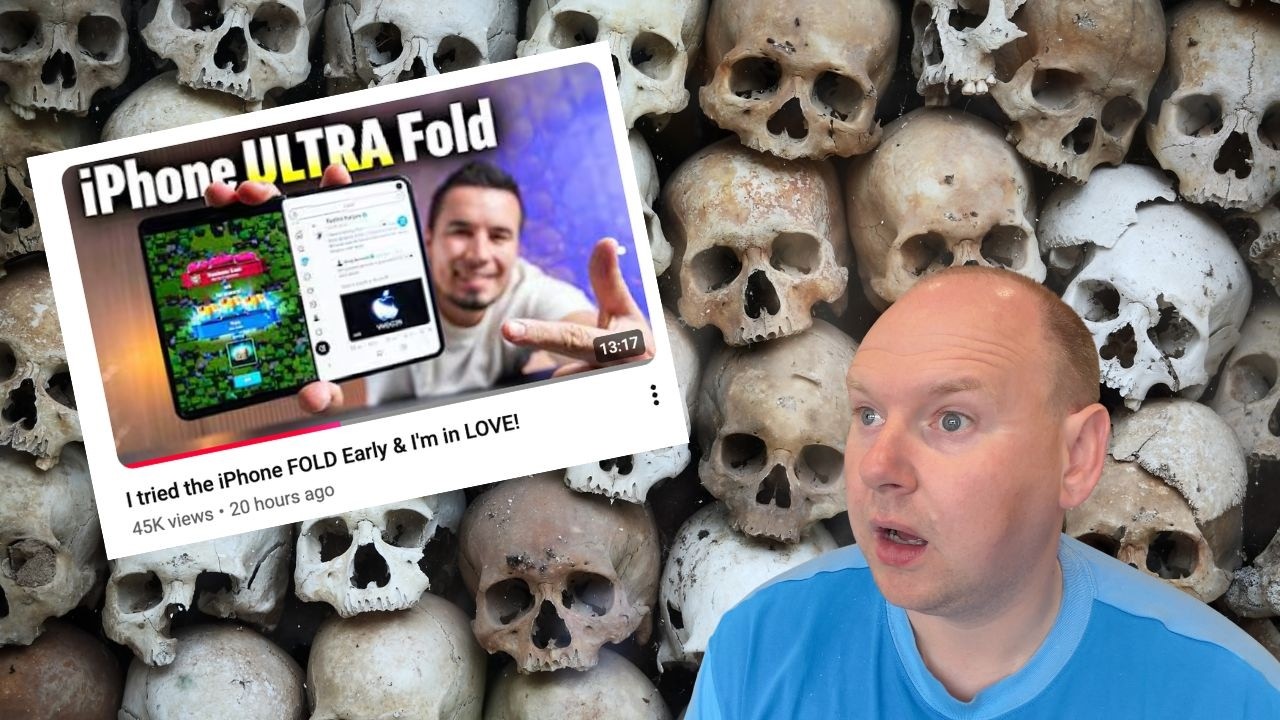 Average Dad реагирует на видео Max Tech про &laquo;iPhone Fold&raquo; &mdash; кликбейт, ложь и обман! (ОСТОРОЖНО, Н...