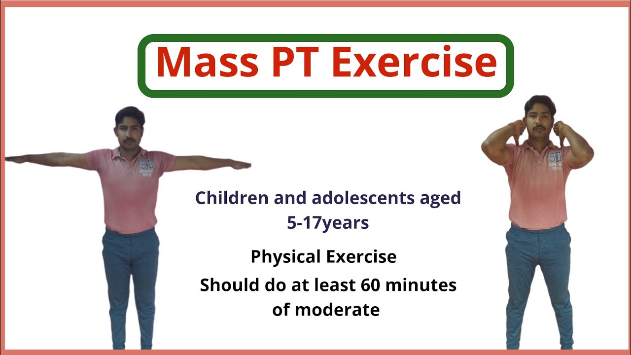 Mass PT Exercise,pt exercises,pt in school;pt drill ,Mass pt exercise in school (Part -1)