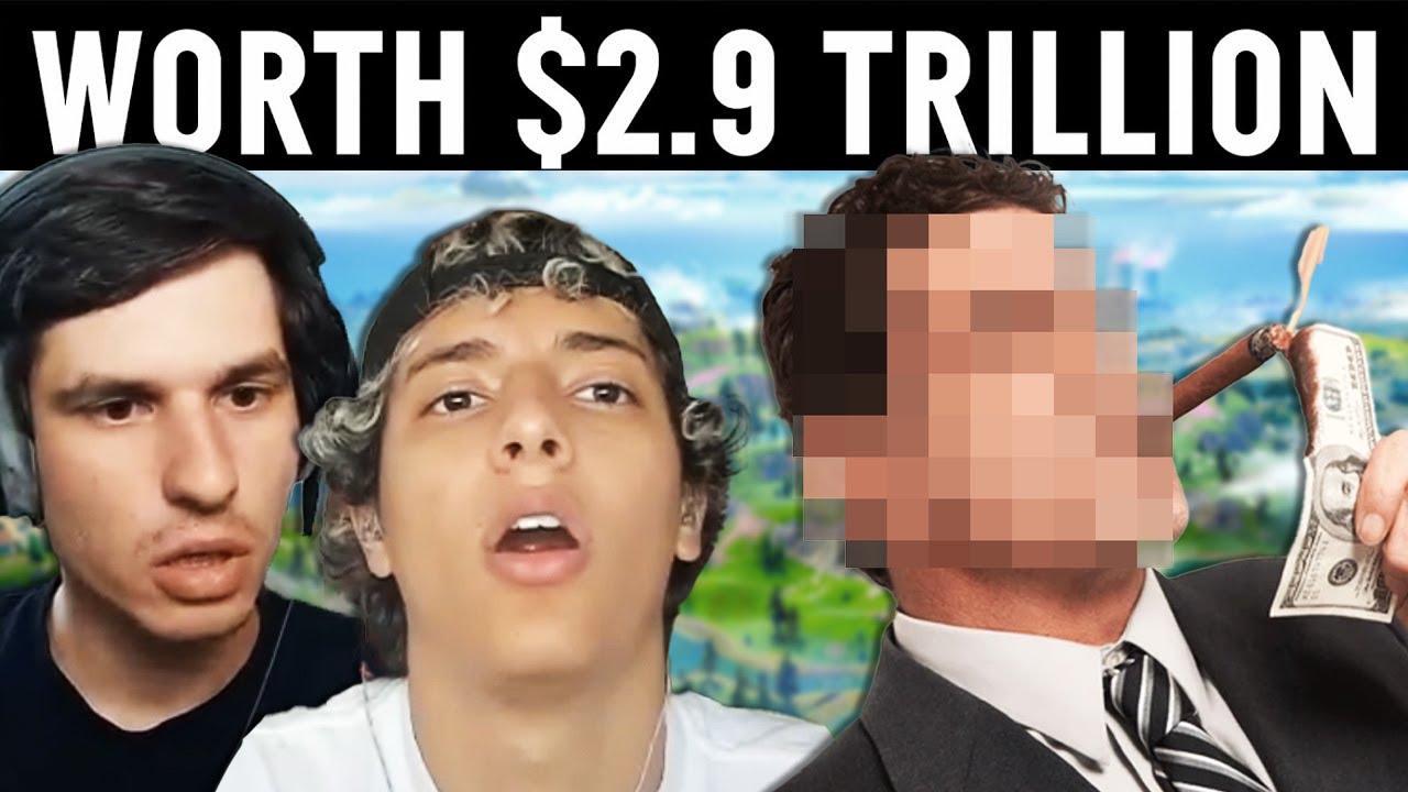 We played Fortnite with him...