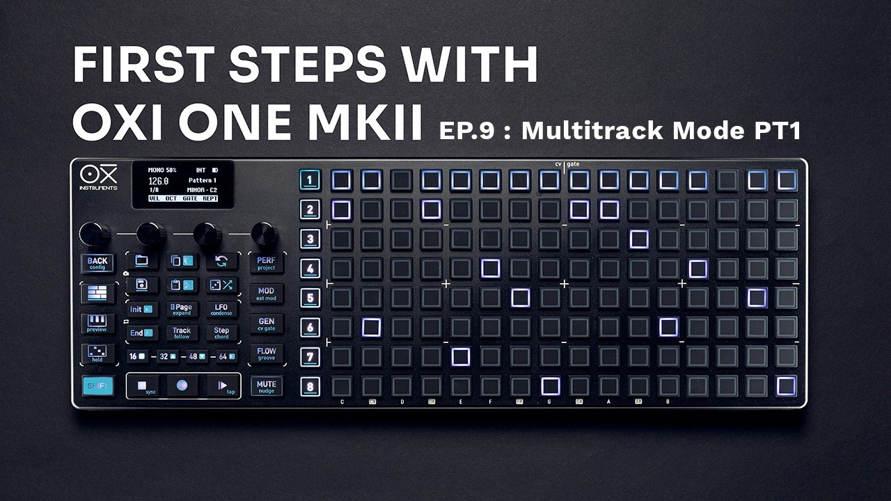 Первые шаги с OXI One MKII / EP. 9: Многоканальный режим для ритмов