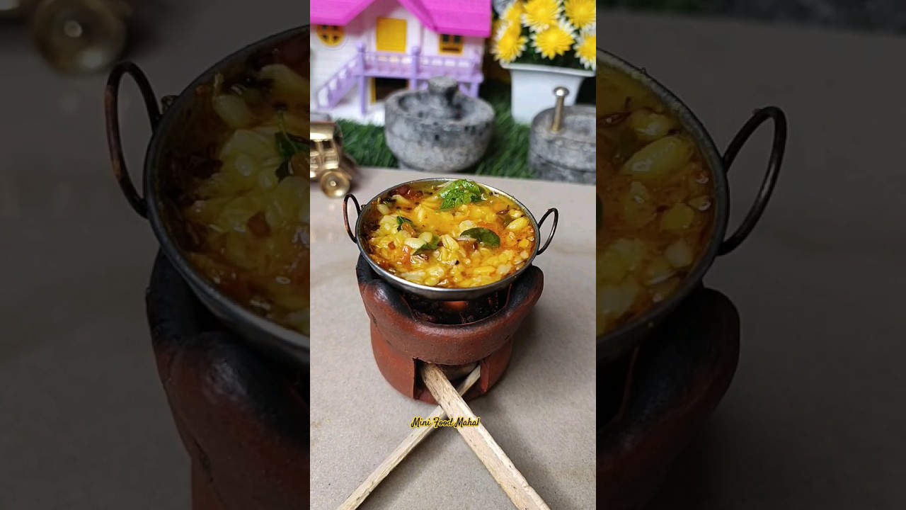 Moong Dal Recipe 🍜 With Rice 🥣#minifoodmahal #food #southindianfood #youtubeshorts