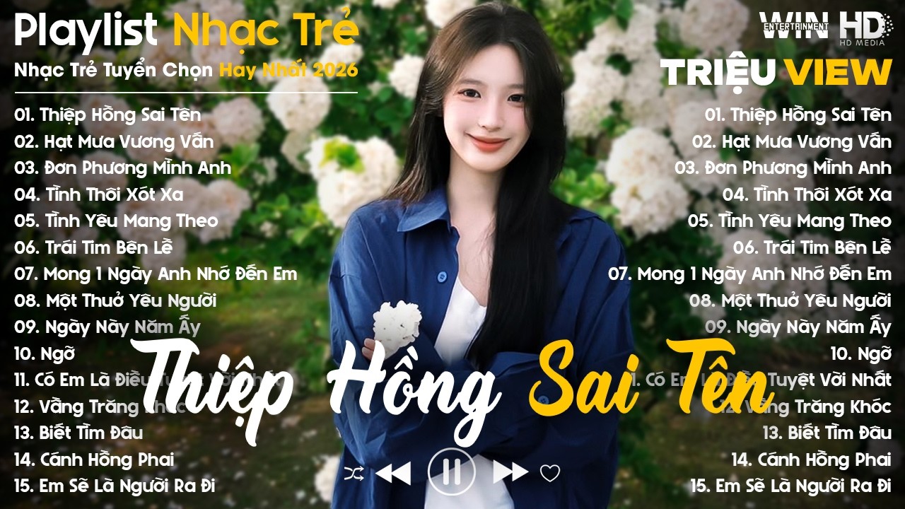 Thiệp Hồng Sai Tên, Hạt Mưa Vương Vấn... - Nhạc Trẻ Ballad Tâm Trạng Hot TikTok TRIỆU VIEW