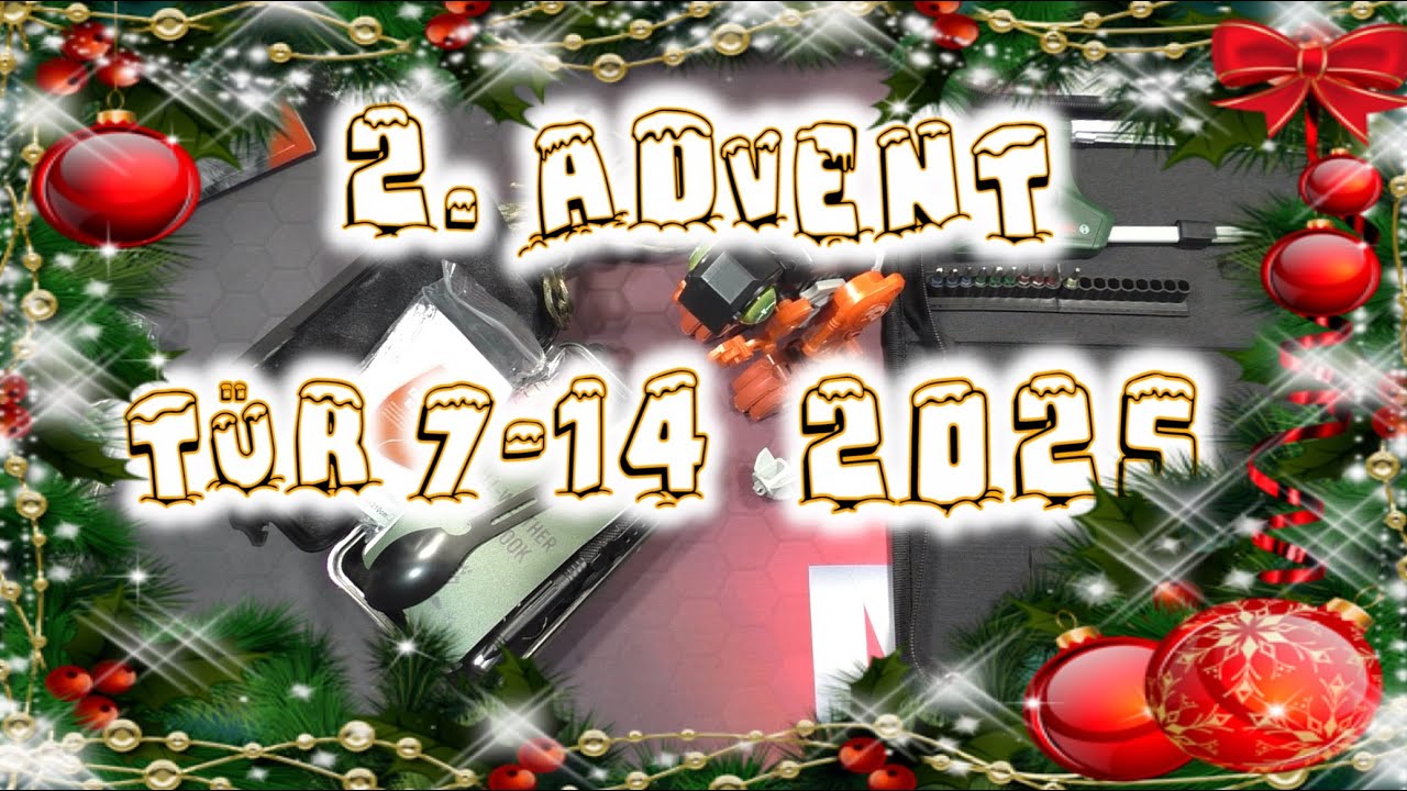 2. Advent Tür 7-14 Bosch/Survival +2 Extra Adventskalender 2025 | HD+ | Deutsch/German