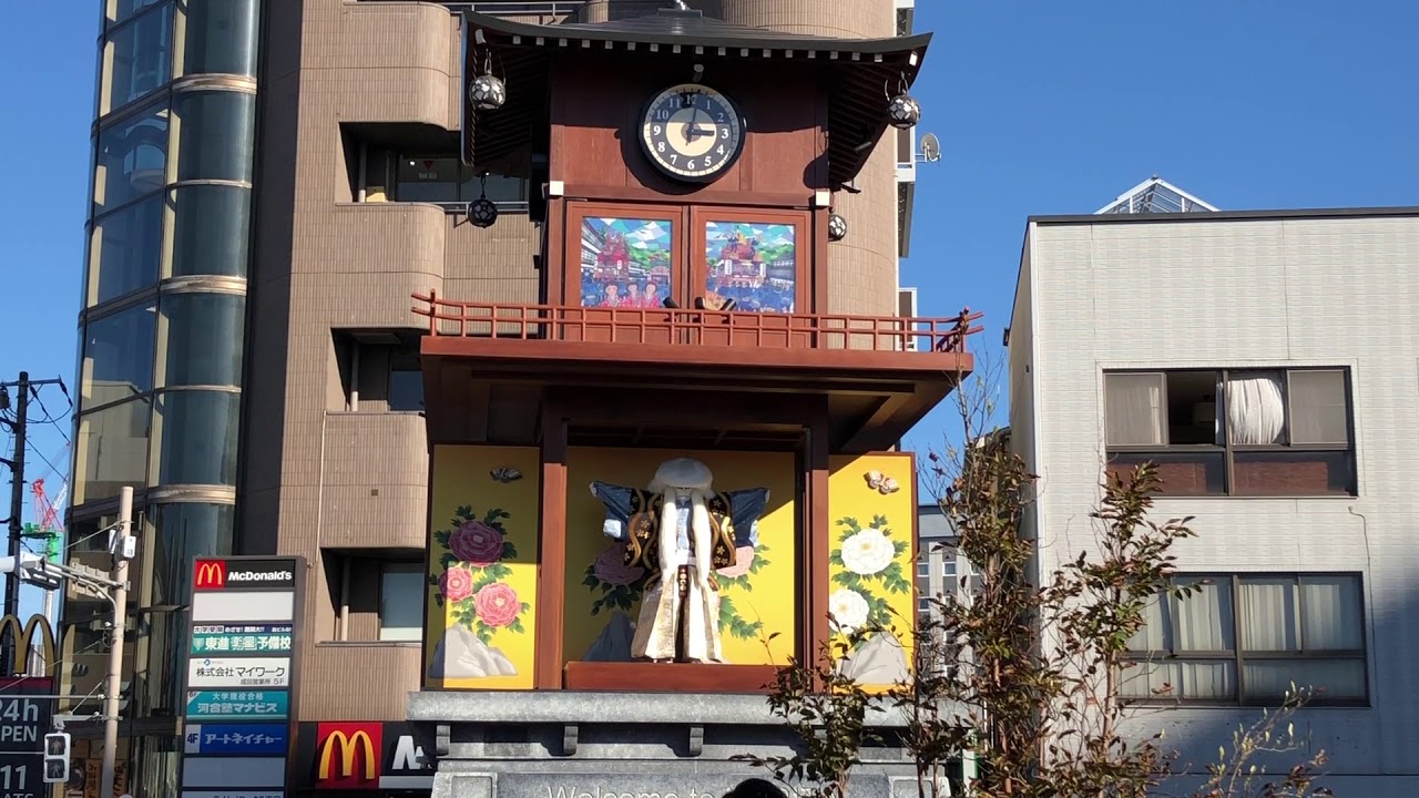 【完成披露】成田からくり時計〈千葉県成田市〉