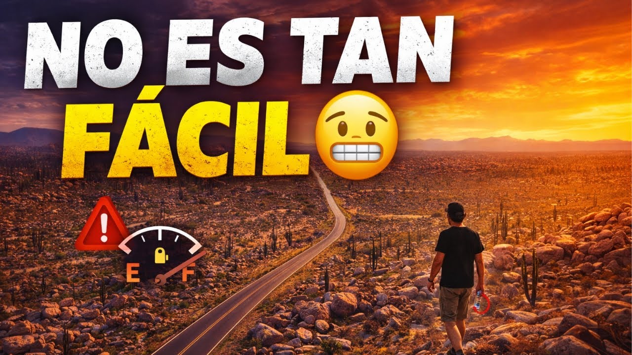 Lo que NADIE te dice de viajar de Tijuana a Bahia de Los Ángeles.