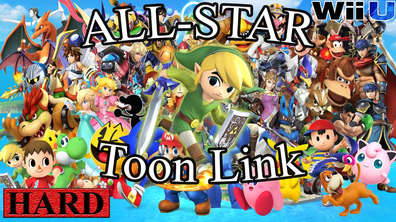Super Smash Bros. U - All Star Hard - Toon Link
