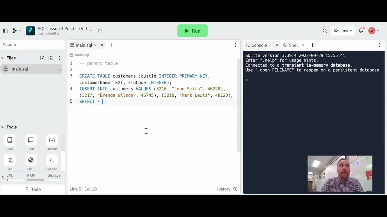 SQL Lesson 3   Relational Tables