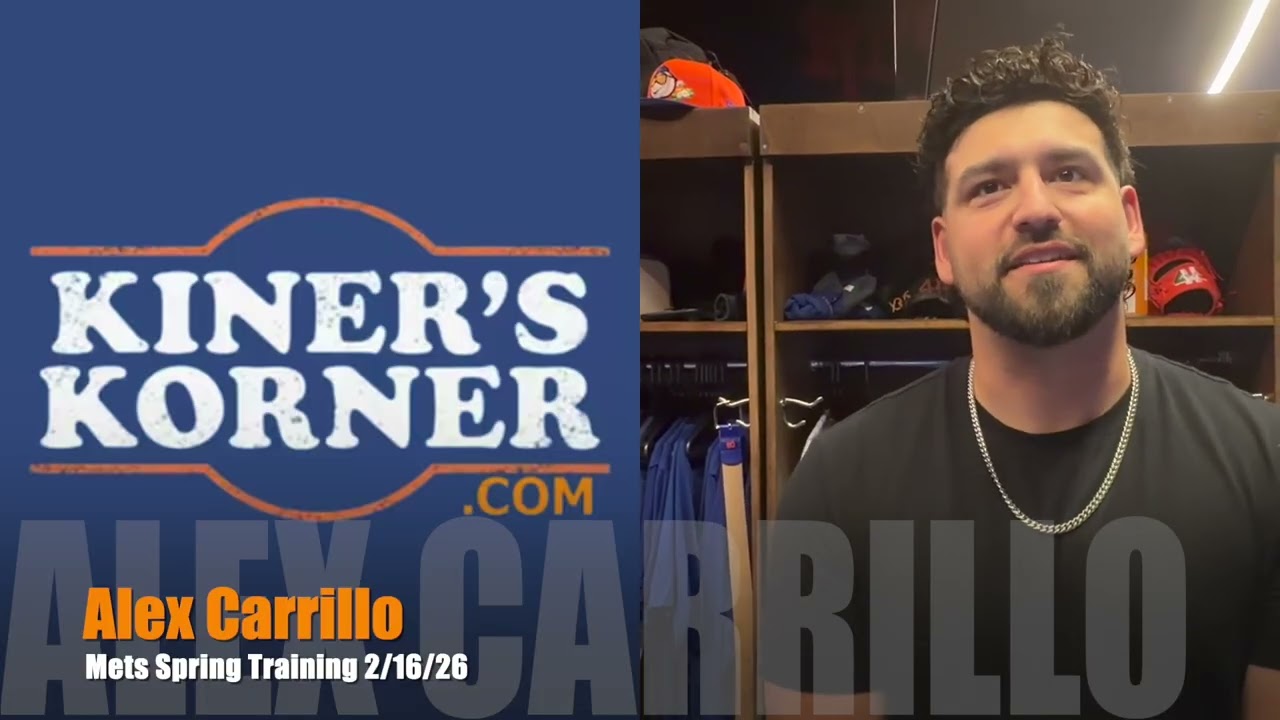 Alex Carrillo New York Mets Spring Training 2/16/26