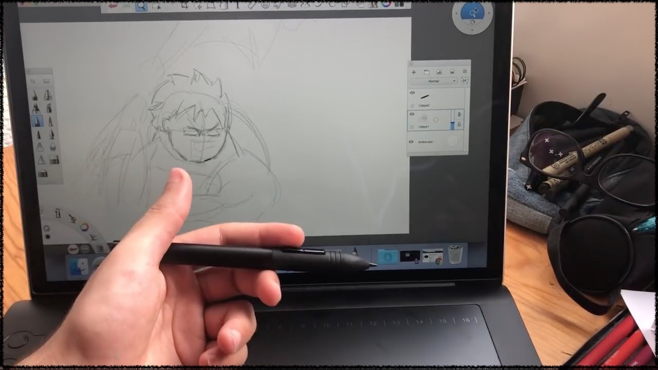 Ma Première ILLUSTRATION (Tablette graphique GAOMON M106K)