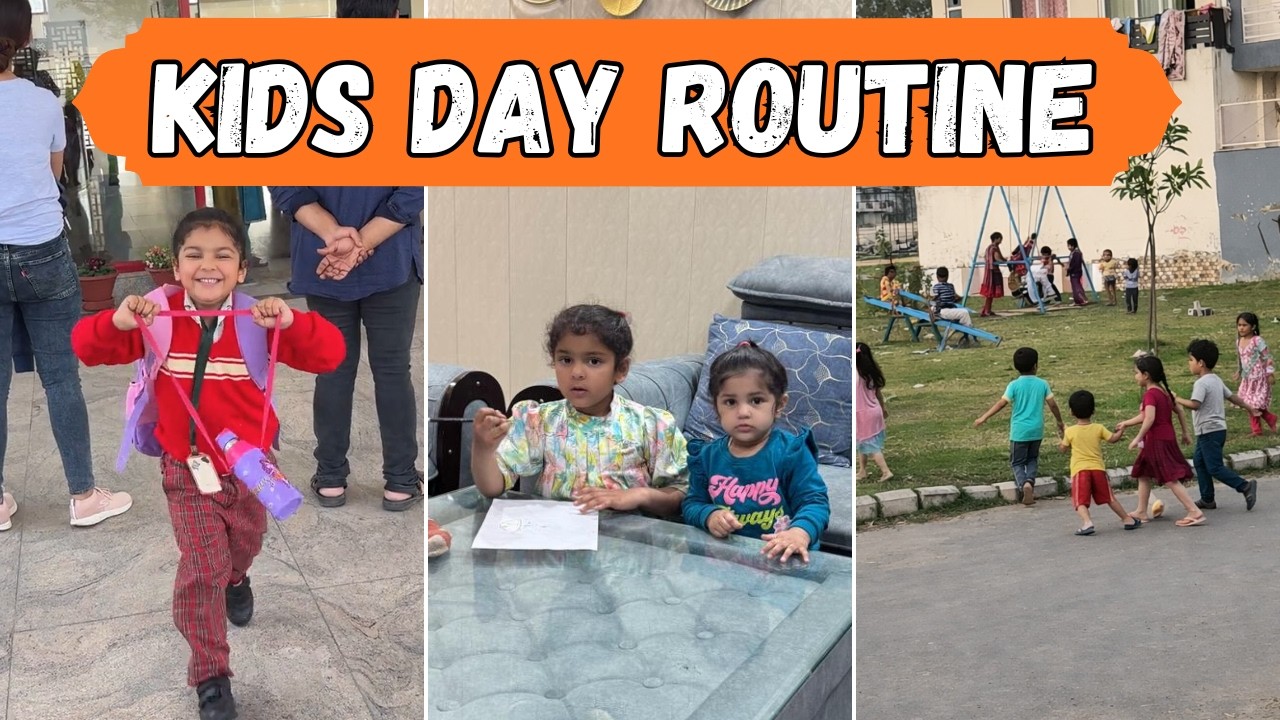 Our Daughter’s School Day Routine | Kids Full Day Vlog