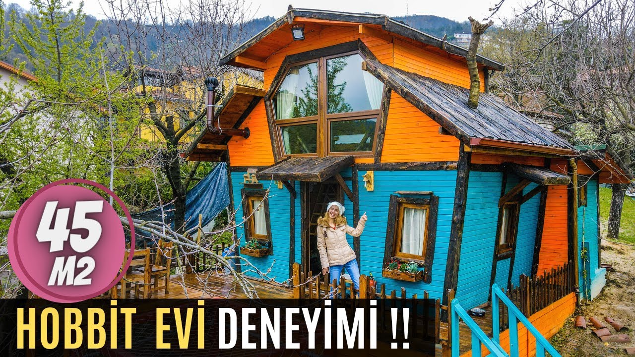 Sapanca'da 45 m² Hayran Kalacağınız HOBBİT EVİ  - Tiny House Türkiye