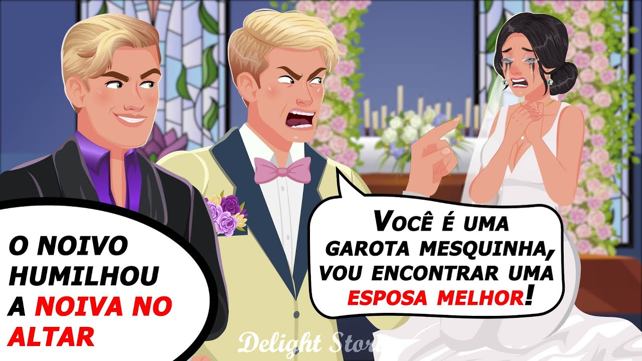 O noivo humilhou a noiva no altar