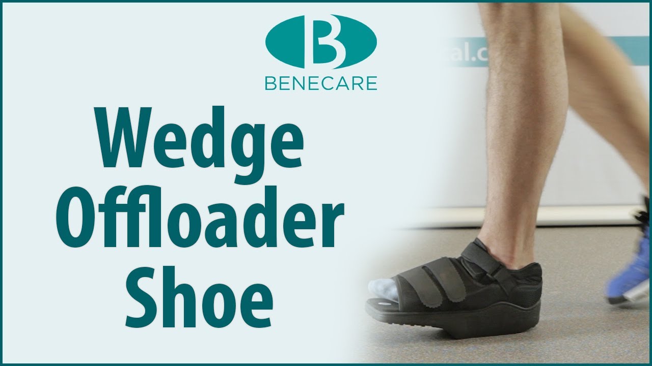 Benefoot Wedge Offloader Shoe: Product Information