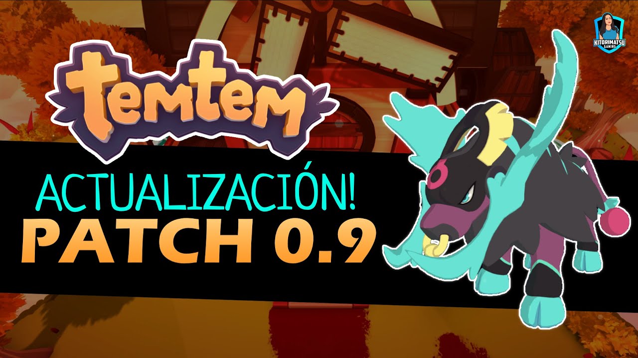 TEMTEM: ACTUALIZACIÓN 0.9 | Dojo Wars, Monturas, Casa Subasta y más almacenamiento para las cajas!