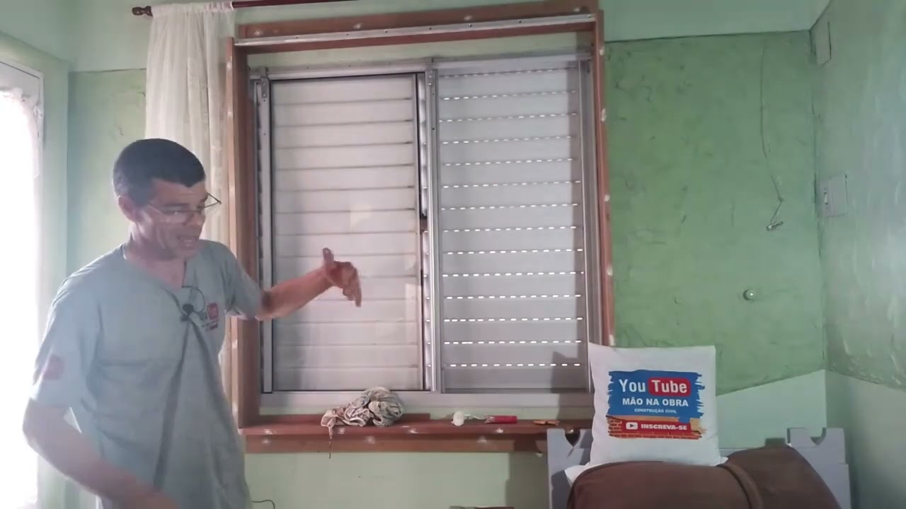 JANELA CASEIRA  termo acústica faça você mesmo
