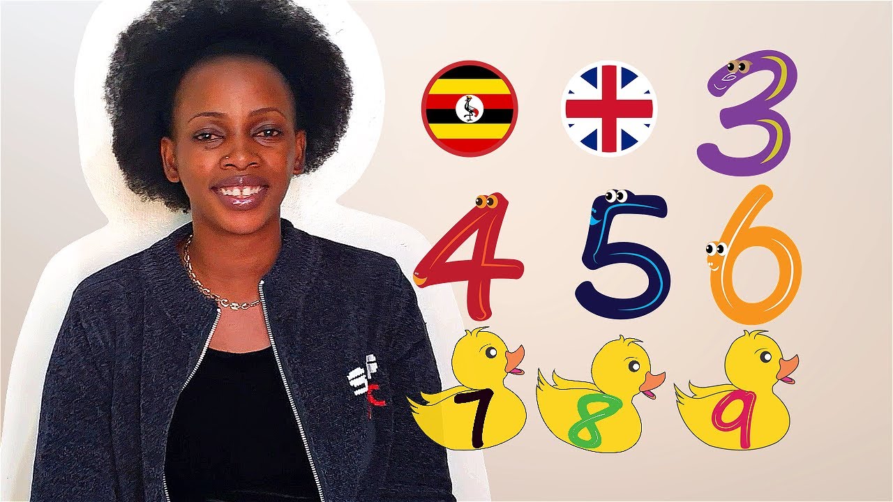 Learn Luganda - Counting from 1 to 10 with #EroBanks | Mujje Tuyige (Come Let's Learn)