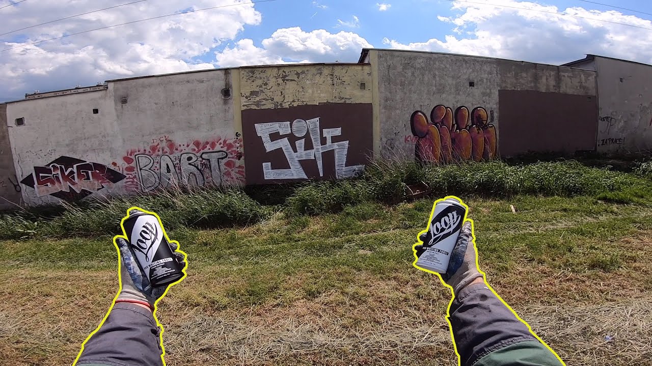 Graffiti Bombing with Funny Polish Guy - Graffiti Episode #14