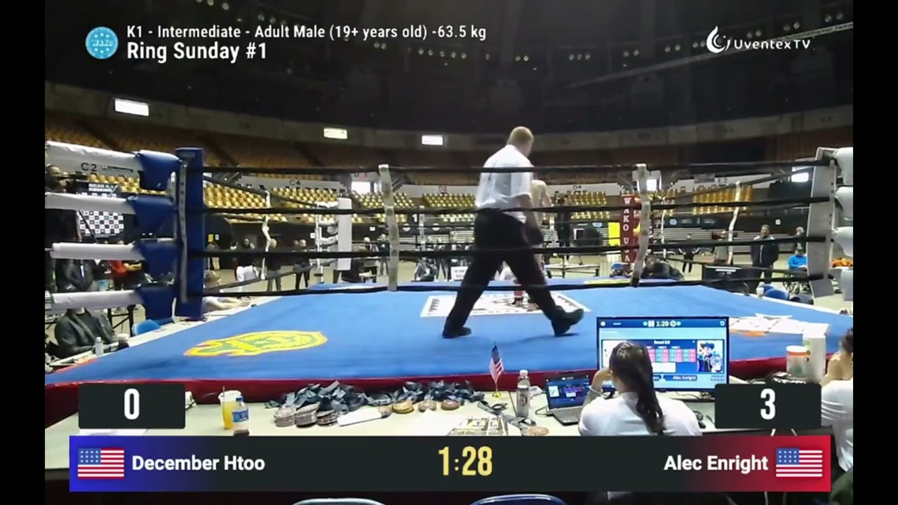 December Htoo vs. Alec Enright