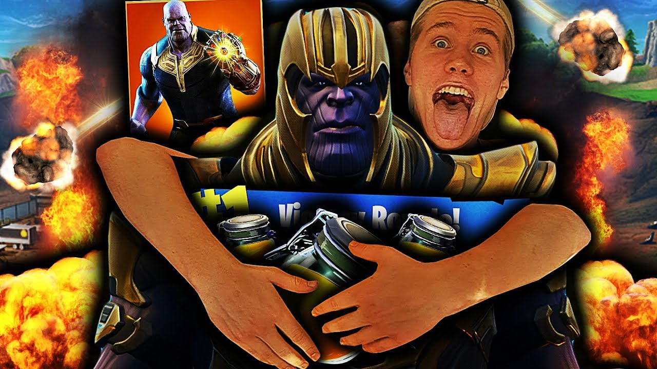 VINNER MITT F&Oslash;RSTE GAME SOM THANOS P&Aring; FORTNITE?! 👊💥 DEN ENKLESTE M&Aring;TEN &Aring; F&Aring; VICTORY ROYALE!!