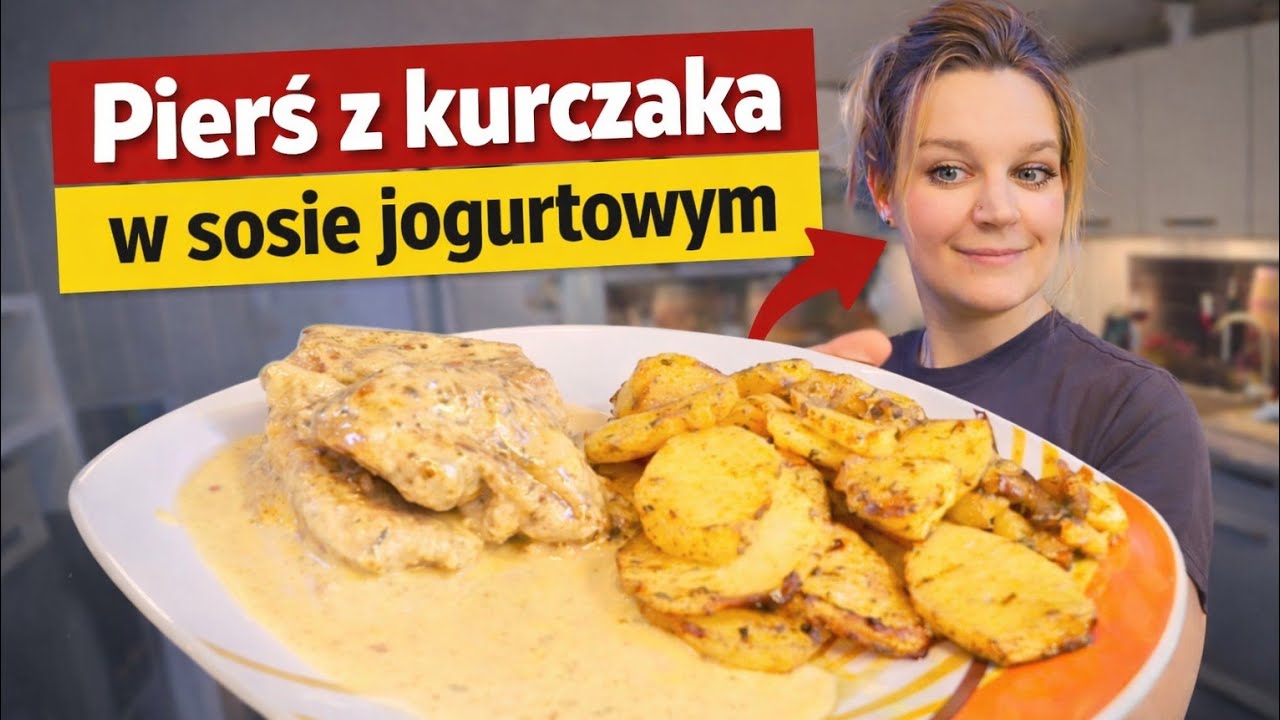 Kurczak w sosie jogurtowym 😍 Szybki obiad dla całej rodziny