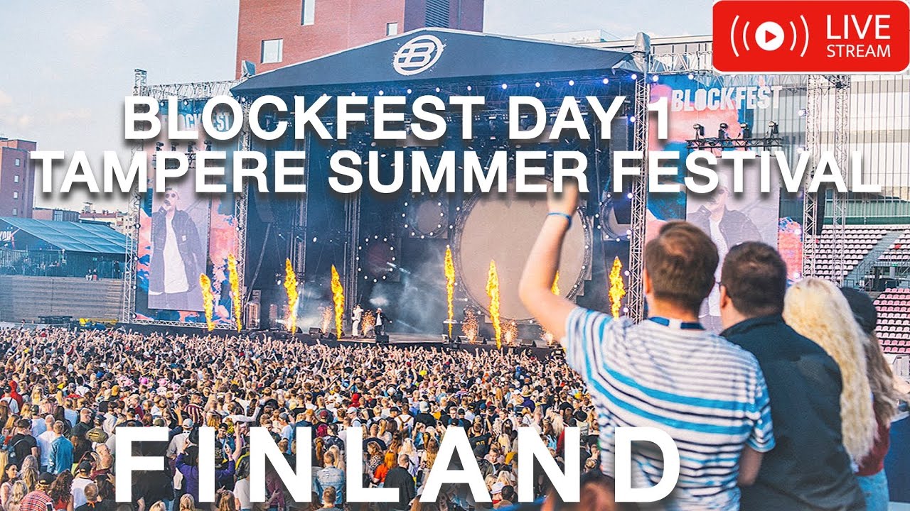 TAMPERE BLOCK FEST 2025 DAY 1 : THE LARGEST HIP HOP FESTIVAL IN THE NORDIC COUNTRIES IN FINLAND 🇫🇮 