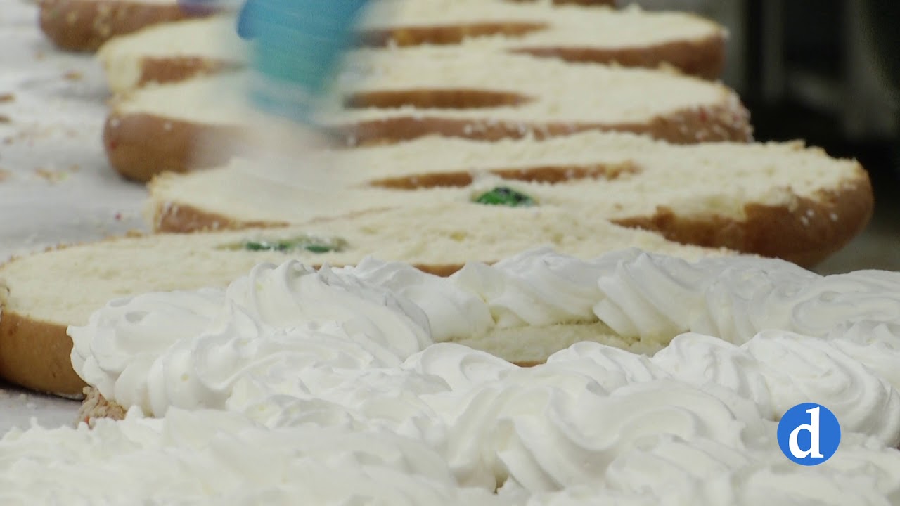 El roscón de reyes del obrador Santo Tomé