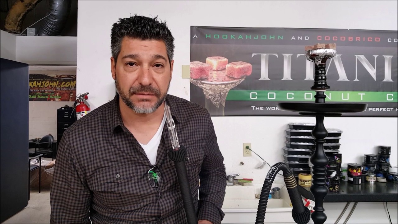 Zahrah Spade Hookah, with HookahJohn